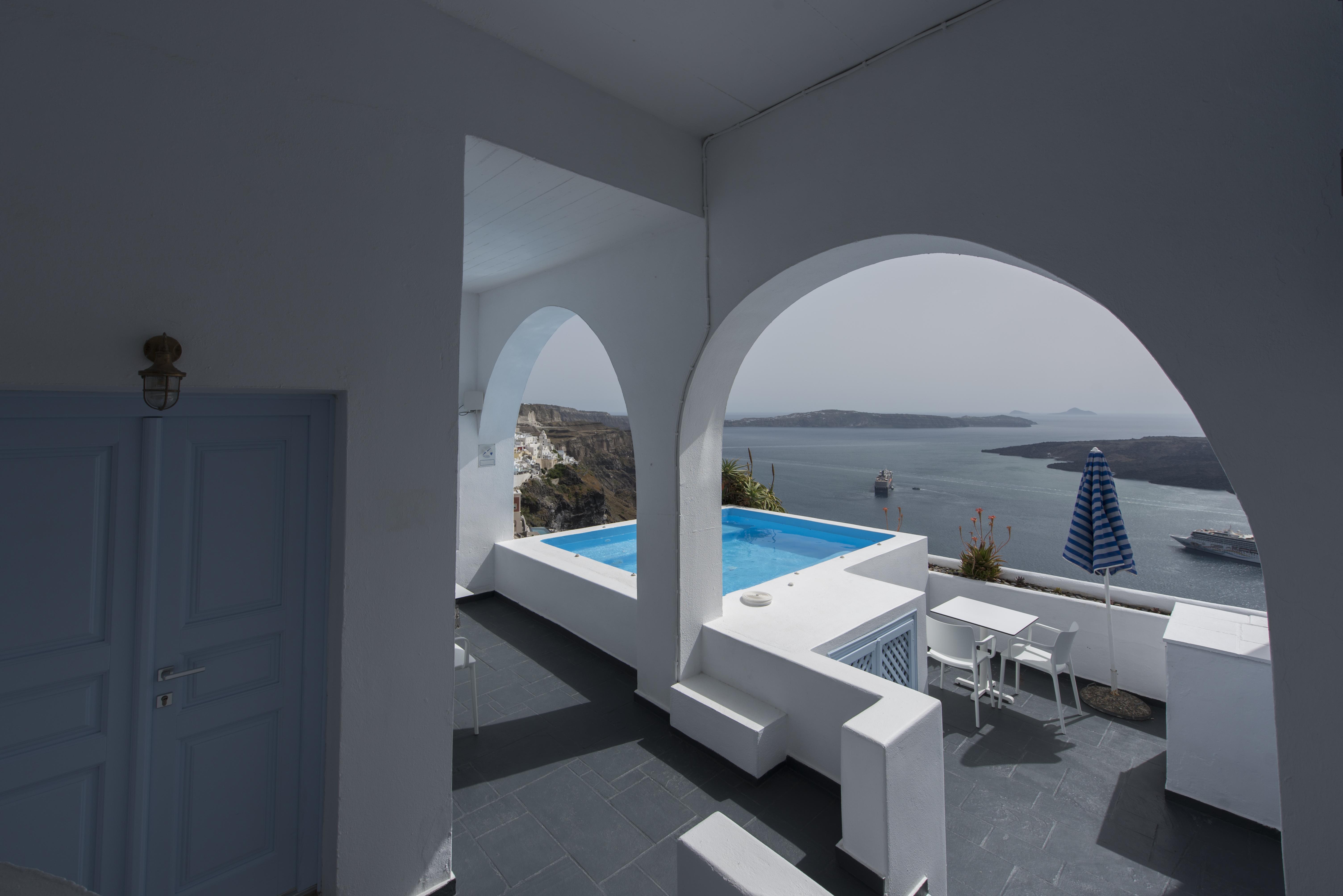 Kastro Suites Fira  Exterior foto
