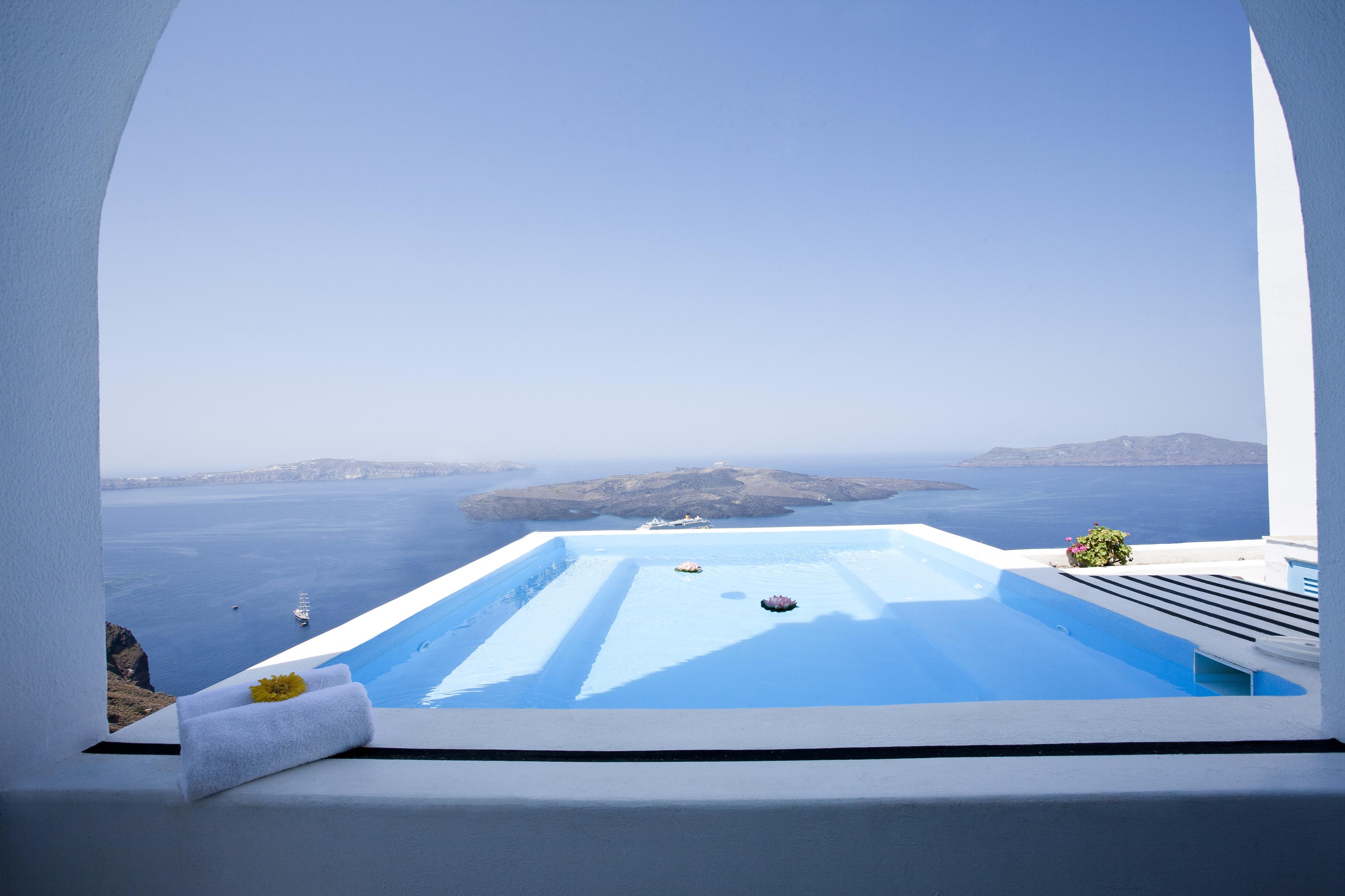 Kastro Suites Fira  Exterior foto